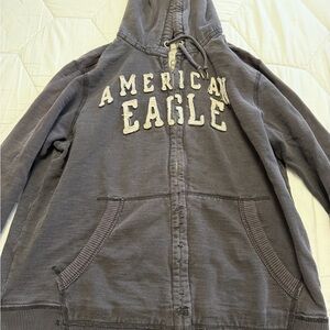 American Eagle Outfitters Charcoal Jacket